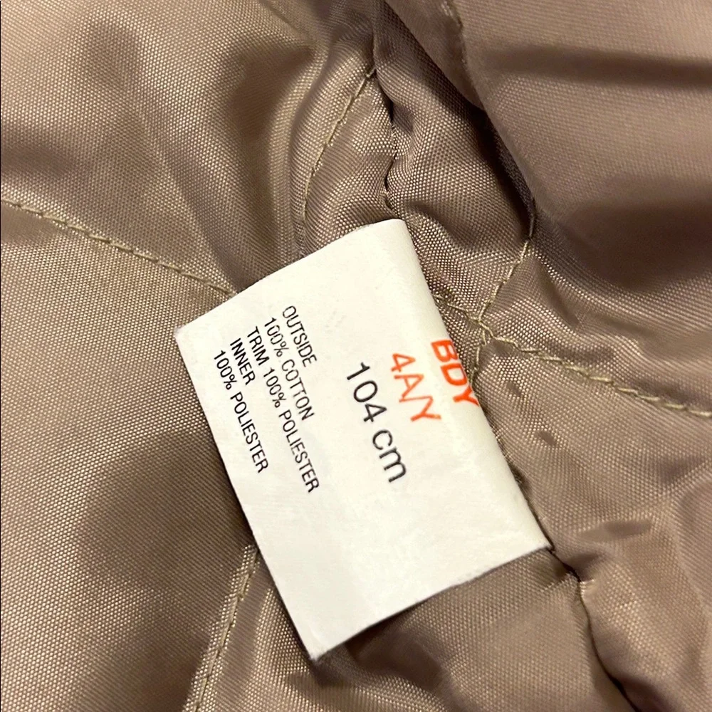 Jacadi almost NEW coat worn once K00065 size 4A 104cm